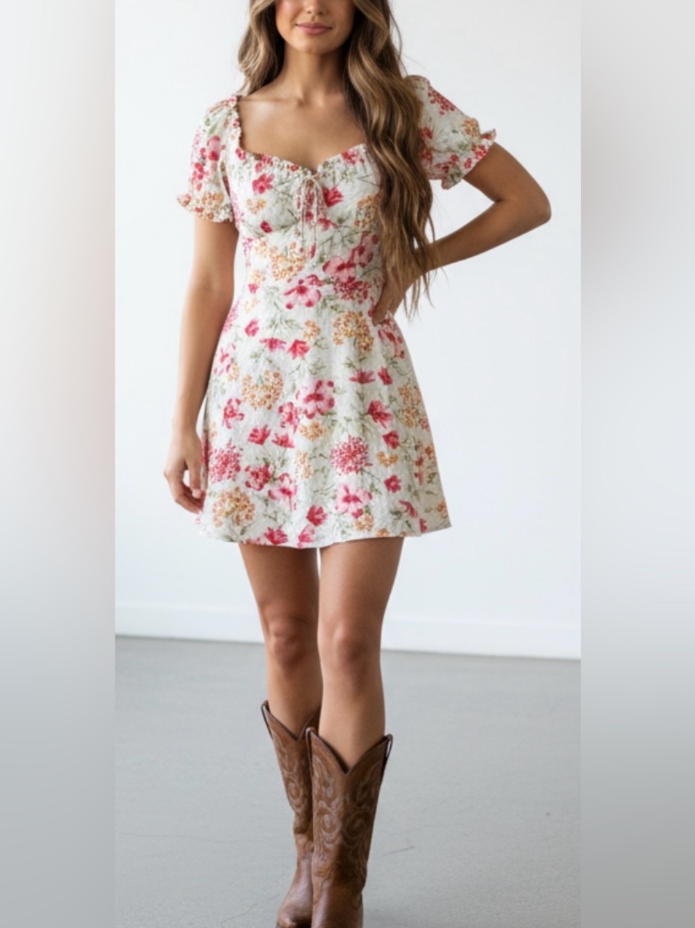 BCX -MILKMADE floral dress - Picture 8 of 8